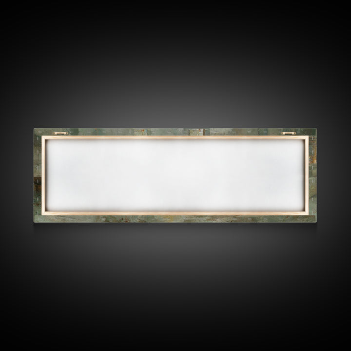 Gathered In Grace | Framed Canvas Print | Christian Art Canvas | Christmas Art | Panoramic Painting | Christian Wall Art | Christian Christ