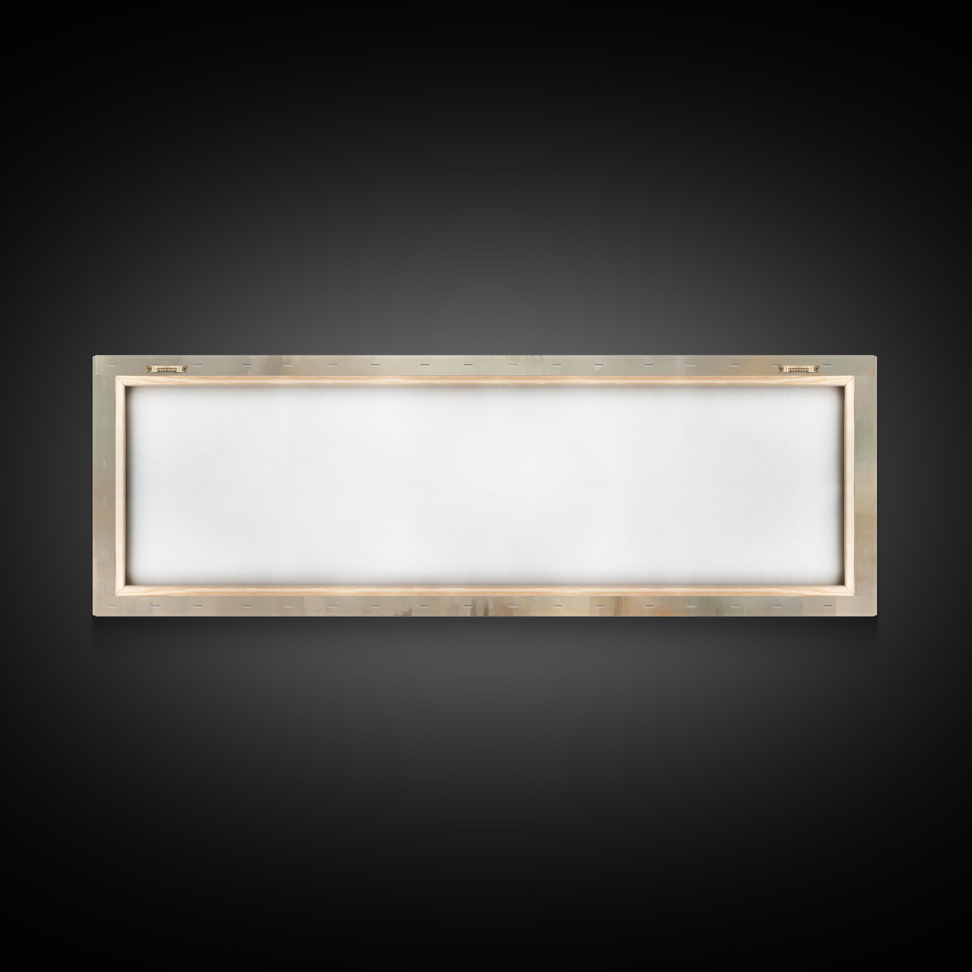 Humble Arrival – Framed Canvas Print – Christian Art Canvas – Panoramic Frame – Jesus Painting – Christian Wall Art – Christian Gift