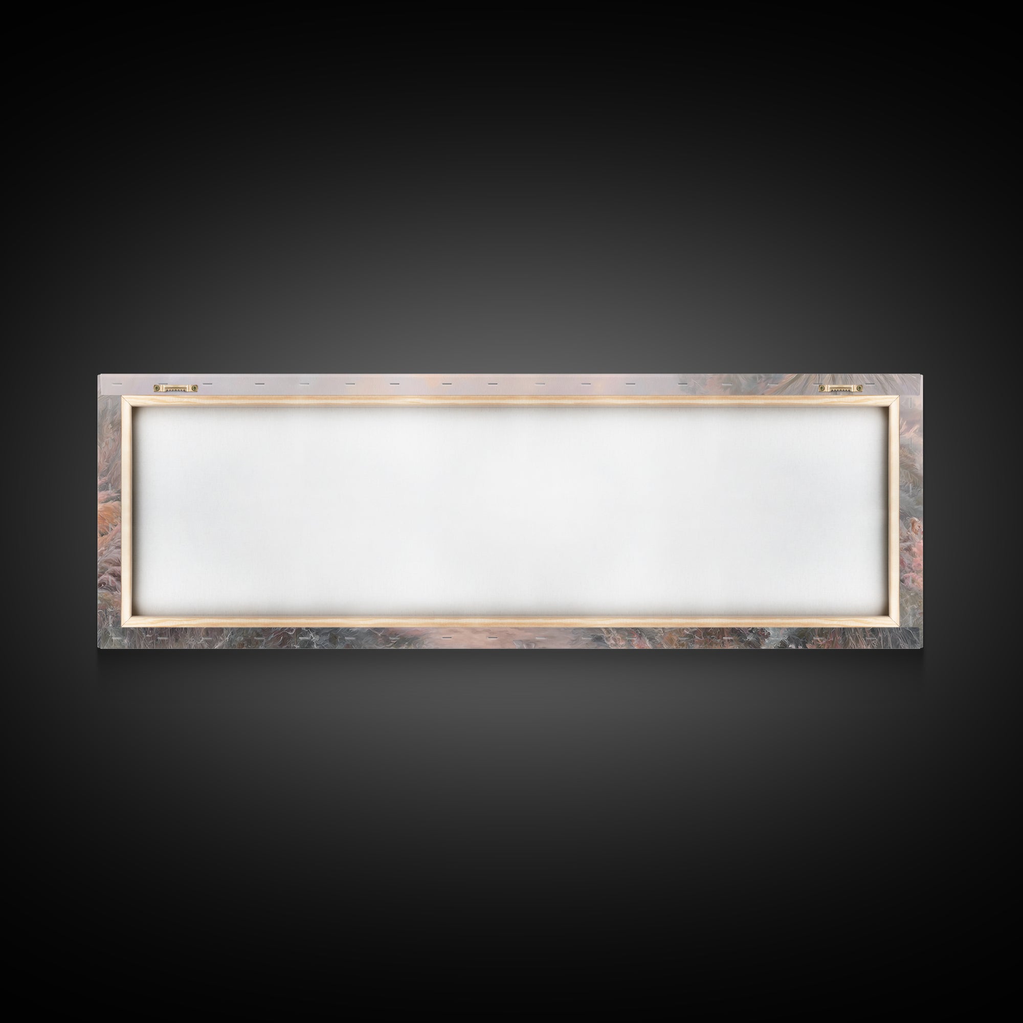 Palm Gate Welcome, Framed Canvas Print, Christian Painting, Panoramic Art, Jesus Canvas Art, Christian Christmas Art, Modern Christian Art