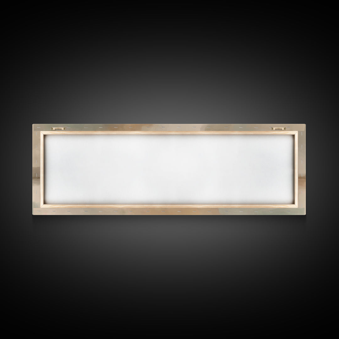 Evening Star Reflection | Framed Canvas Print | Panoramic Frame | Christian Wall Art | Christian Art Canvas | Christmas Art | Moody Christm