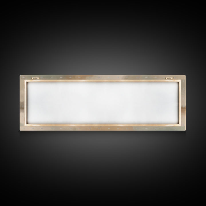 Evening Star Reflection | Framed Canvas Print | Panoramic Frame | Christian Wall Art | Christian Art Canvas | Christmas Art | Moody Christm