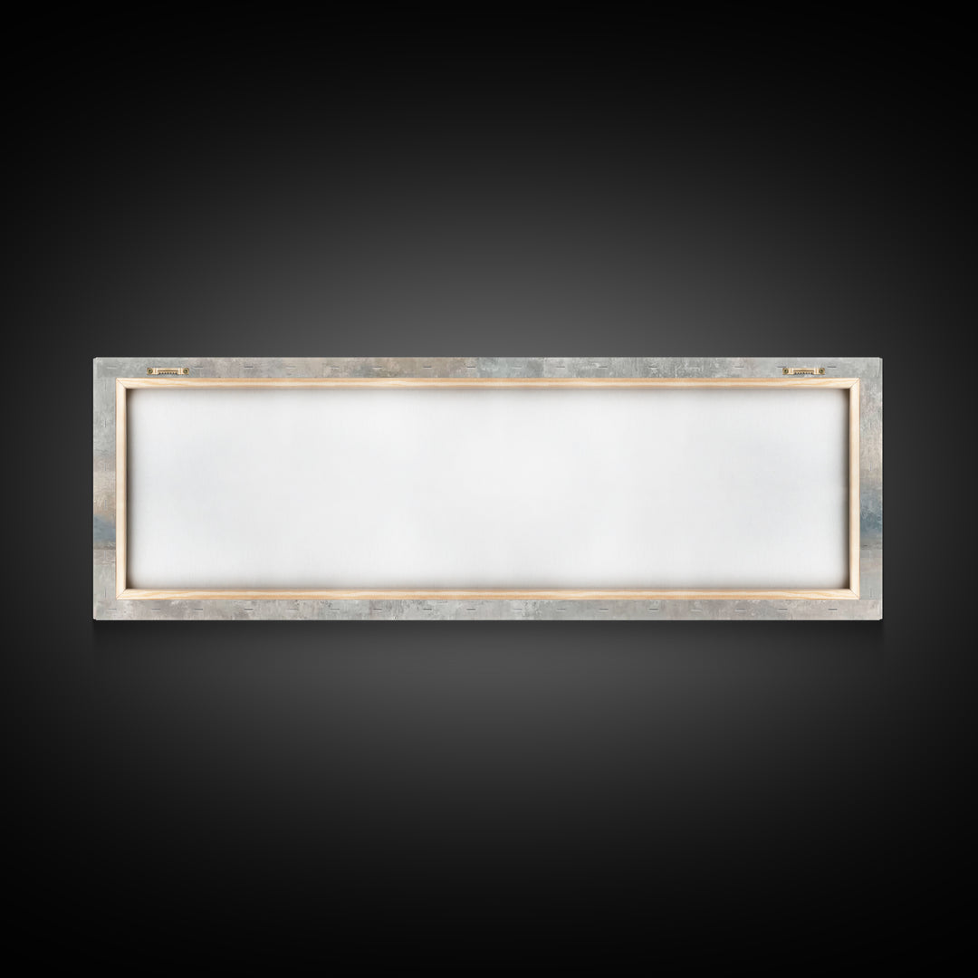 Horizon Of Mercy – Framed Canvas Print – Christian Wall Art – Panoramic Wall Art – Christian Art Canvas – Jesus Painting – Christian Christ
