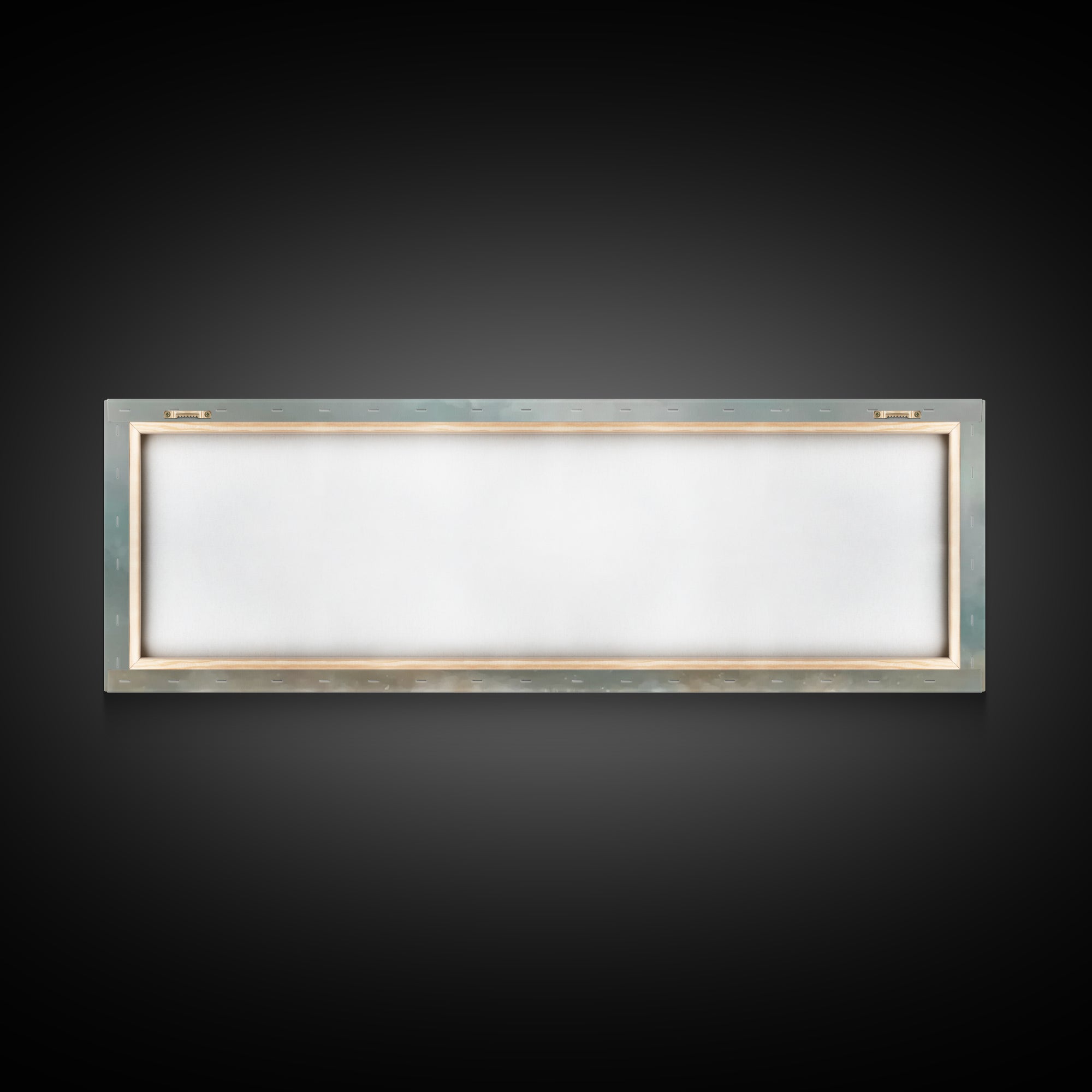 Radiant Summit Grace – Framed Canvas Print – Panoramic Art – Christian Wall Art – Jesus Painting – Christian Art Canvas