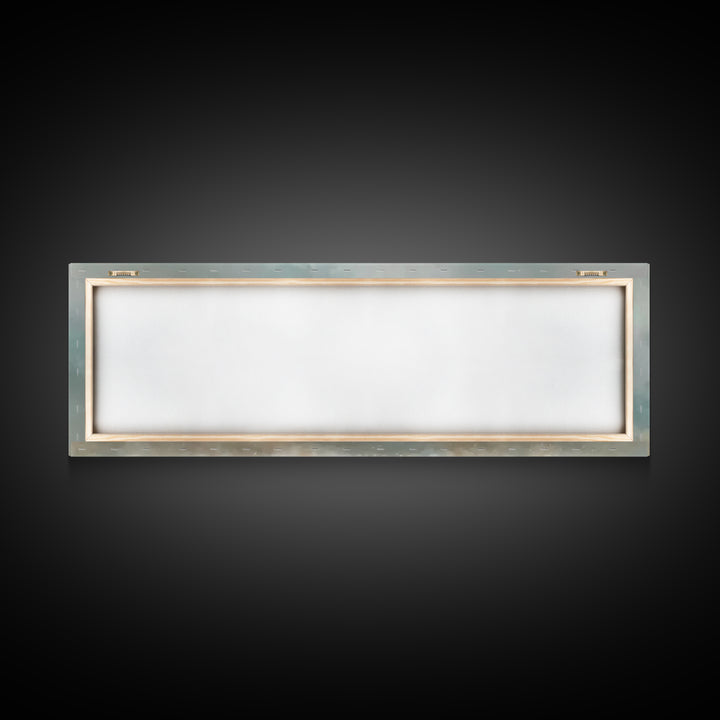 Radiant Summit Grace – Framed Canvas Print – Panoramic Art – Christian Wall Art – Jesus Painting – Christian Art Canvas