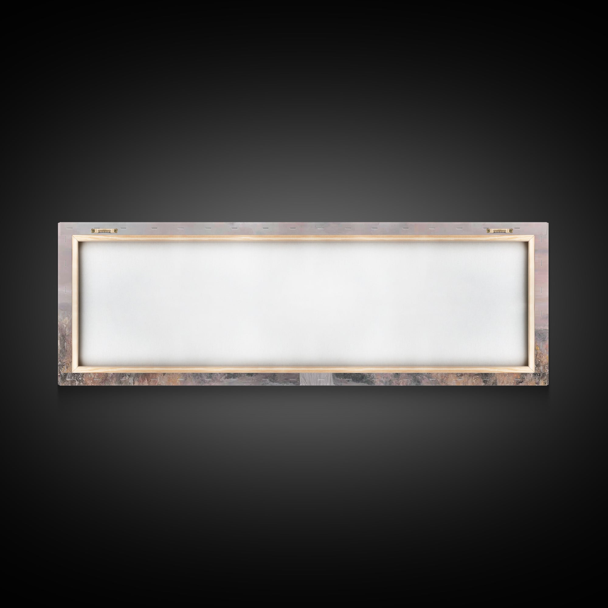Hills Of Eternal Light | Framed Canvas Print | Panoramic Print | Jesus Painting | Christian Art Canvas | Christian Wall Art