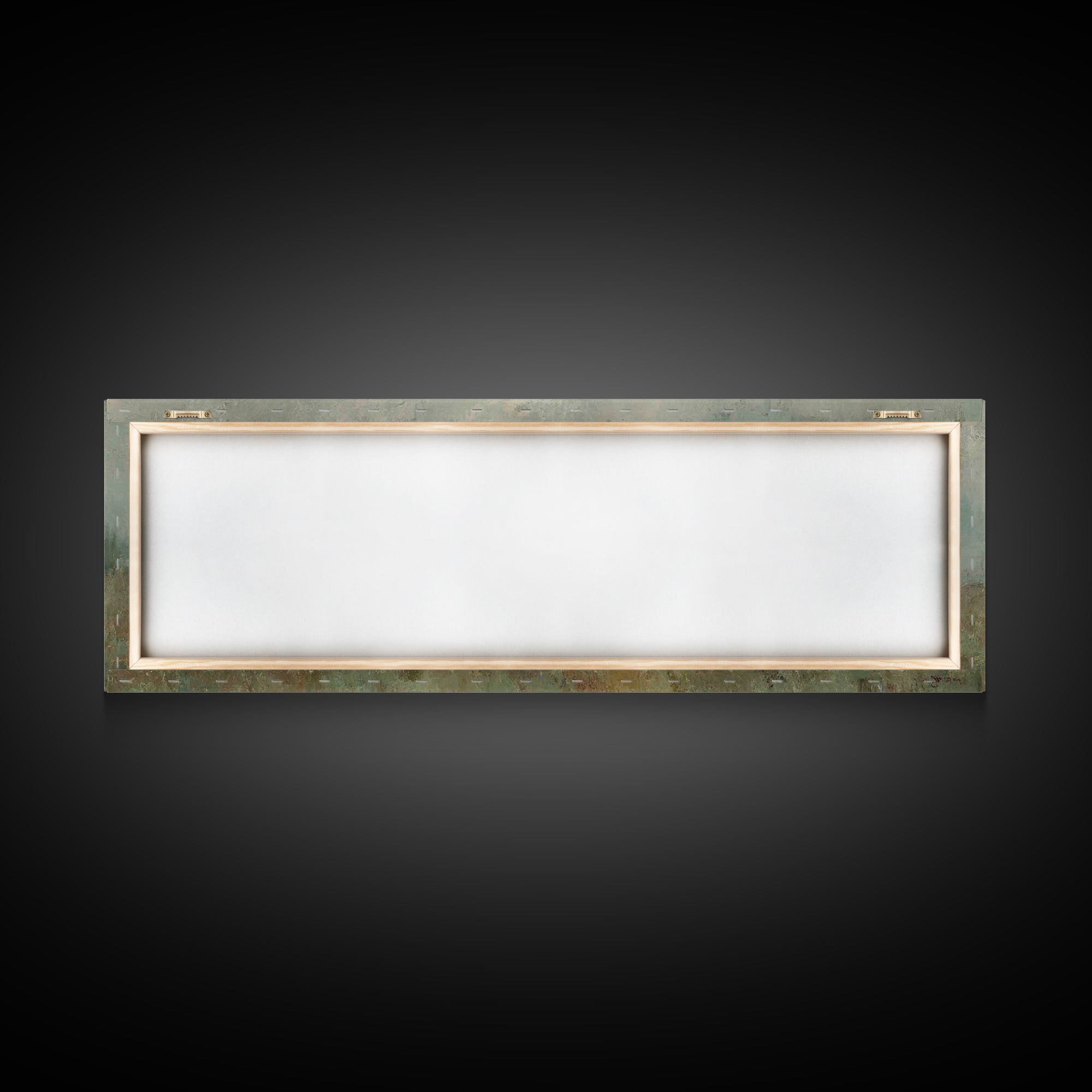 Valley Of Sacred Peace – Framed Canvas Print – Panoramic Painting – Christian Art Canvas – Christian Art – Jesus Painting