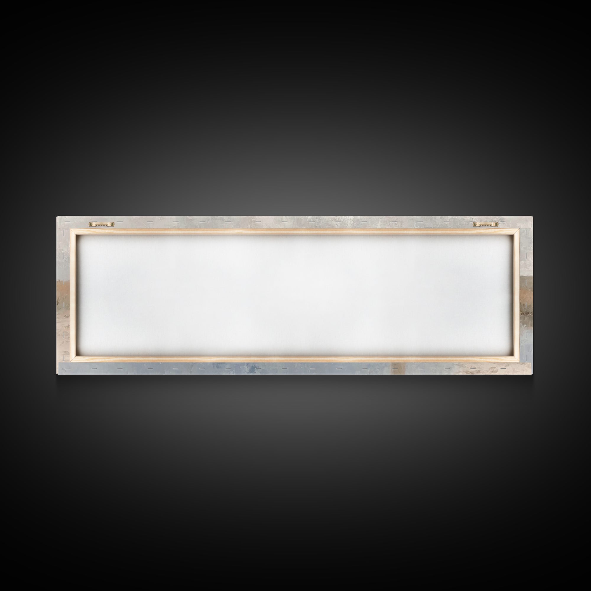 River Of Grace, Framed Canvas Print, Panoramic Painting, Christian Art Canvas, Christian Wall Art, Jesus Painting