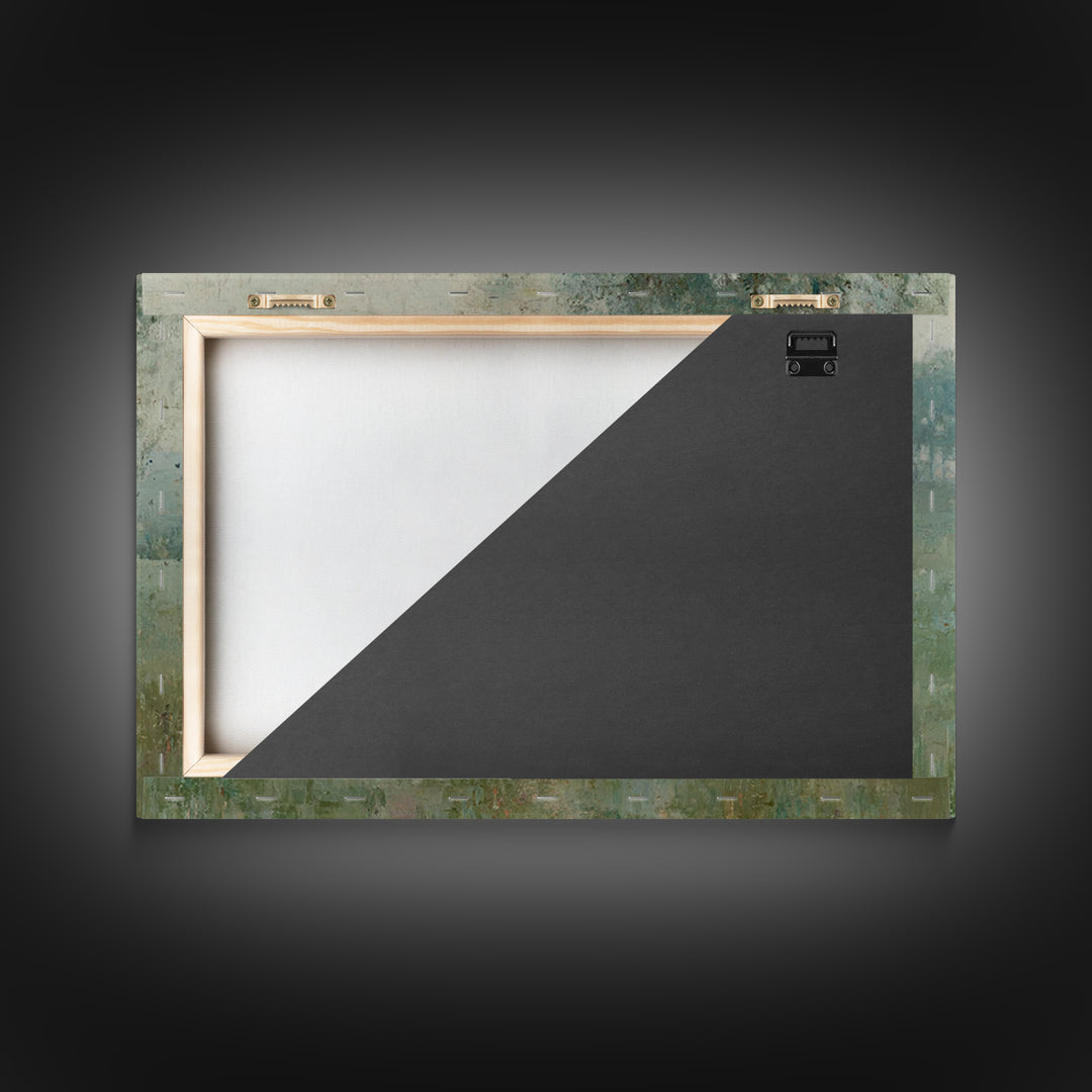 Garden Walk Light – Framed Canvas Print – Christian Wall Art – Jesus Painting – Christian Art Canvas – Modern Christian Painting – Christia