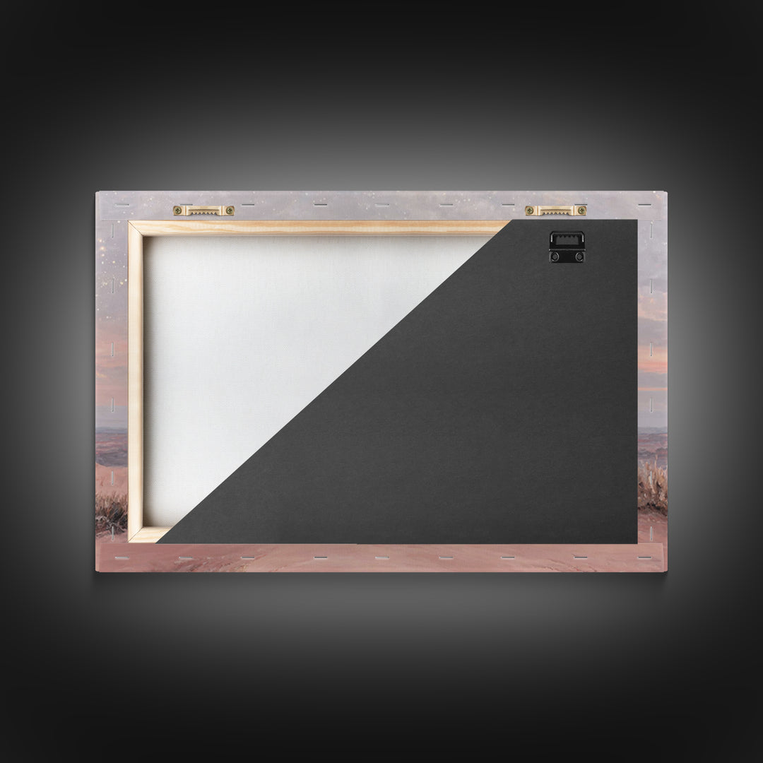 Star Of Dawn – Framed Canvas Print – Christmas Art – Christian Art Canvas – Christian Wall Art – Christian Christmas Art – Jesus Painting