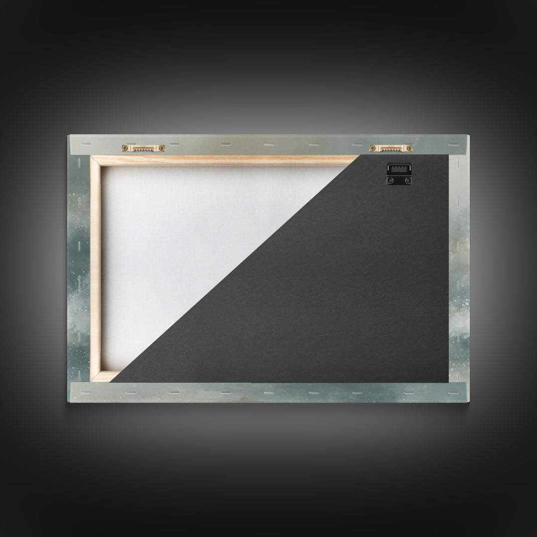 Promise Of Light – Framed Canvas Print – Christian Art Canvas – Modern Christian Painting – Jesus Wall Art – Christian Christmas Art – Subt