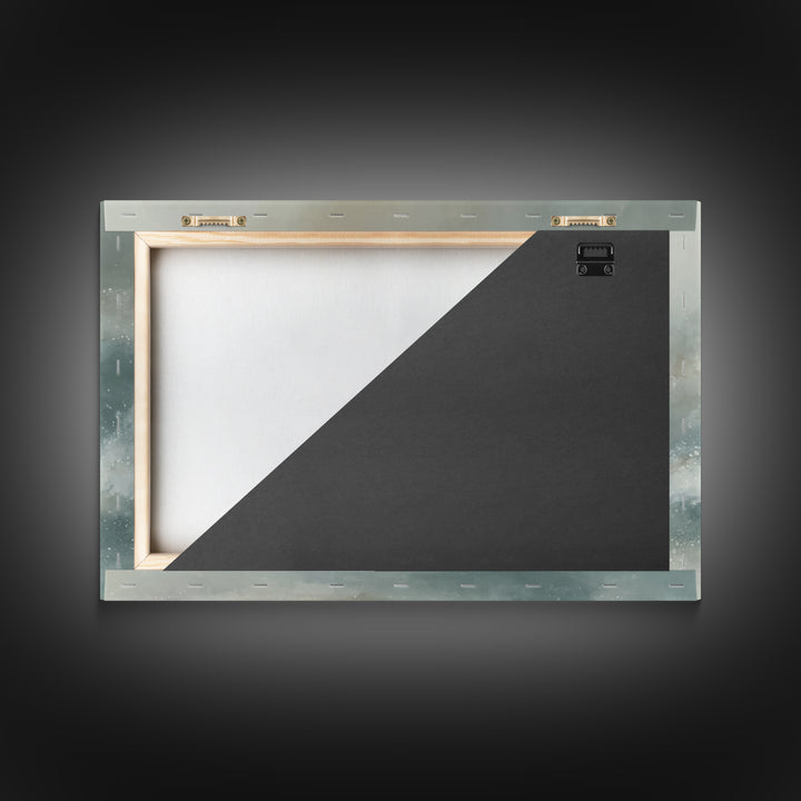 Promise Of Light – Framed Canvas Print – Christian Art Canvas – Modern Christian Painting – Jesus Wall Art – Christian Christmas Art – Subt