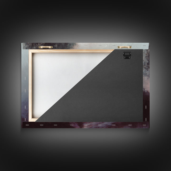 Twilight Shepherd – Framed Canvas Print – Christian Art Canvas – Christian Wall Art – Jesus Painting – Subtle Christian Art