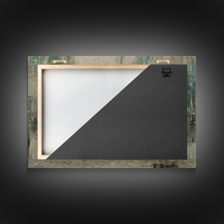 Midnight Nativity – Framed Canvas Print – Christian Wall Art – Jesus Painting – Christian Art Canvas – Christmas Art – Christian Gift