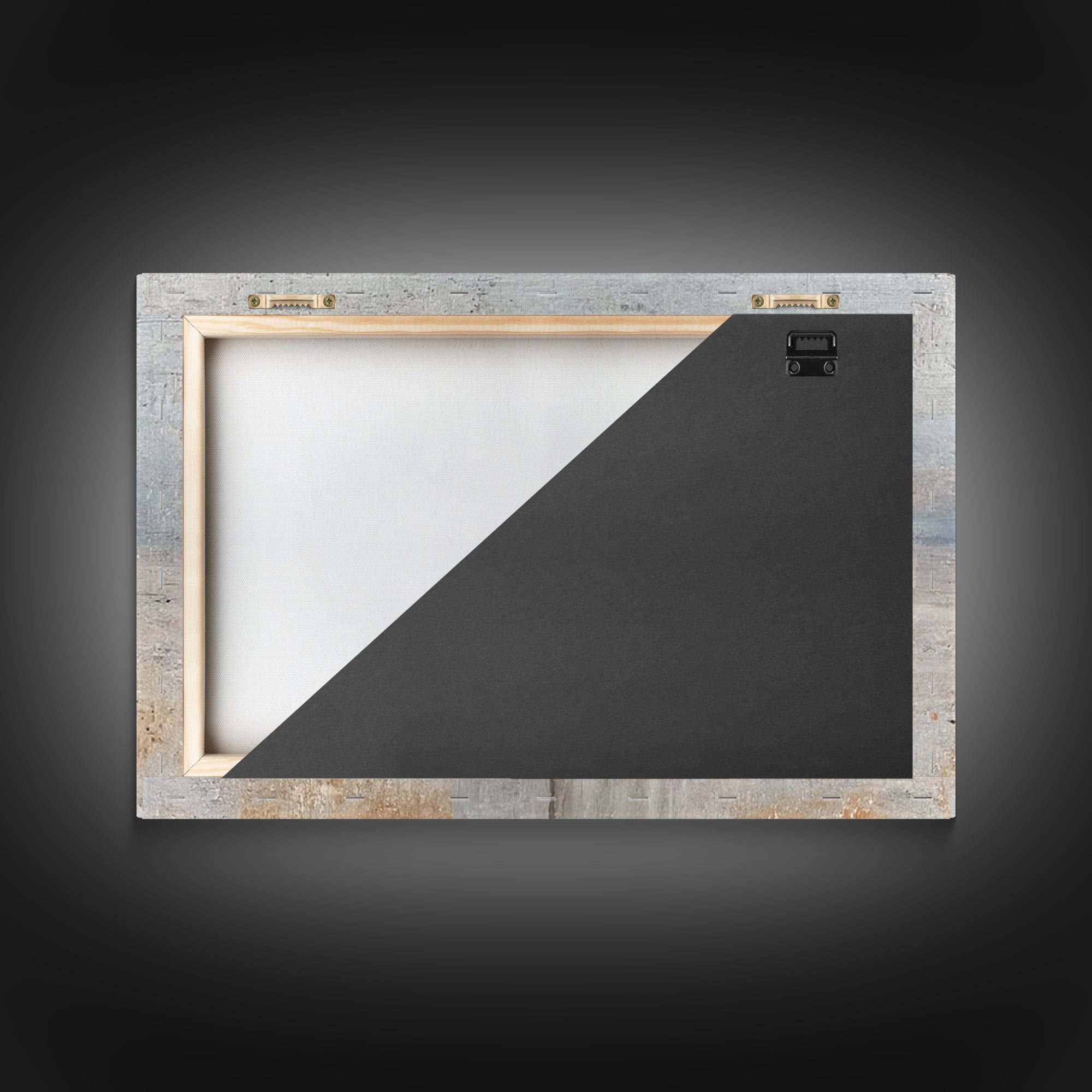 Quiet Restoration – Framed Canvas Print – Christian Wall Art – Christian Art Canvas – Subtle Christian Art – Modern Christian Painting – Ch