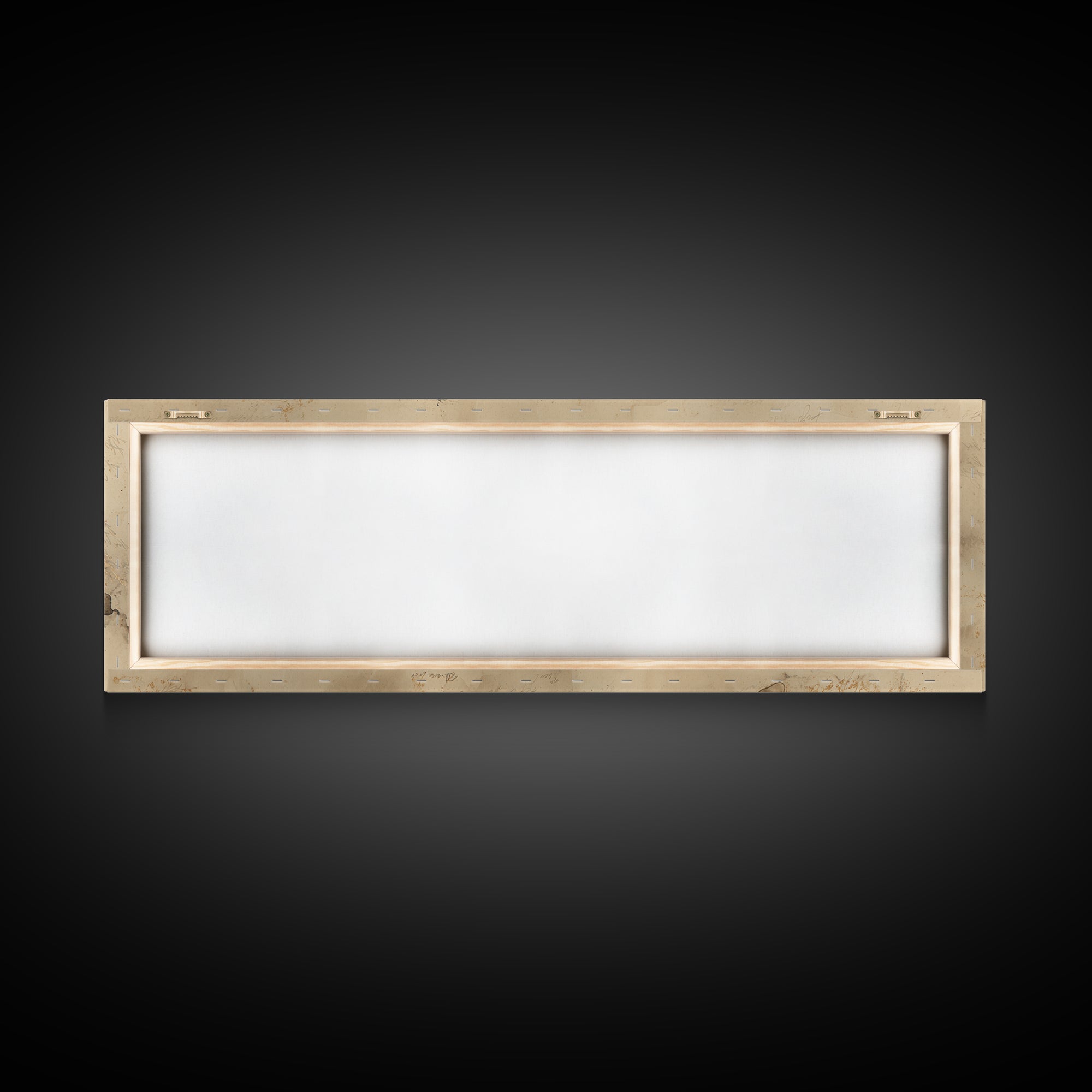 Calligraphic Horse Silhouette Made from One Line Framed Canvas Print, Calligraphy Art, Modern Art, Living Room Decor, Script, CAL-3x1-81
