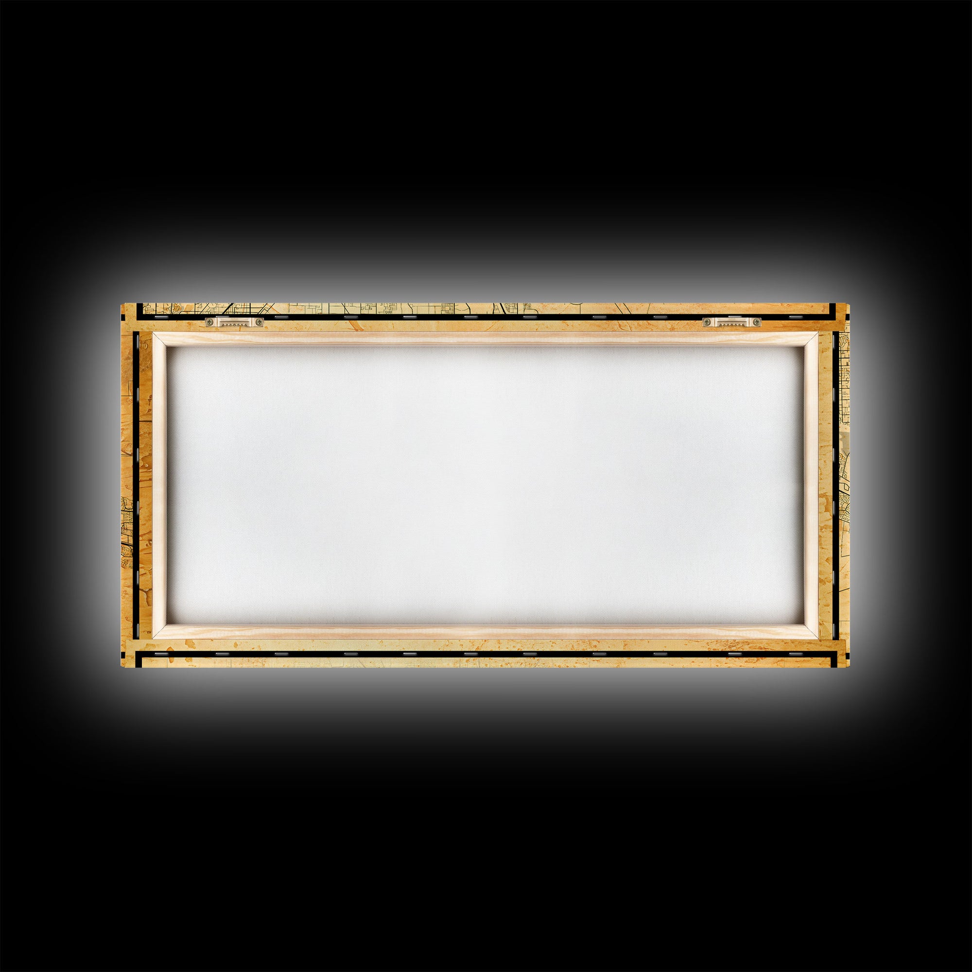 Vintage Sacramento map print poster or framed canvas | Sacramento city map print poster canvas | Sacramento, California print poster canvas