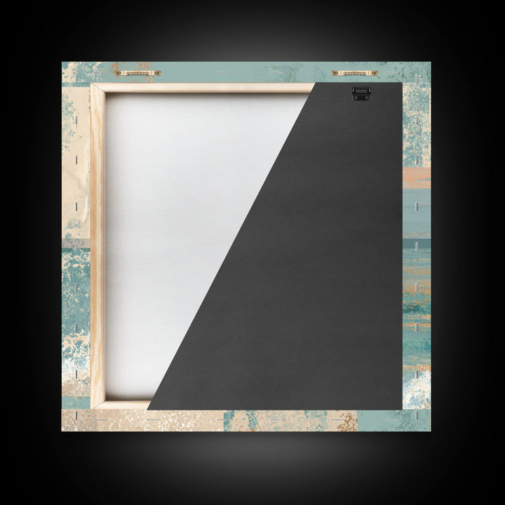 Abstract Seafoam Patterns Framed Canvas Print, Coastal Art, Beach Print, Coastal Decor, Fine Art, Coastal, Statement Artwork, COA-1x1-42