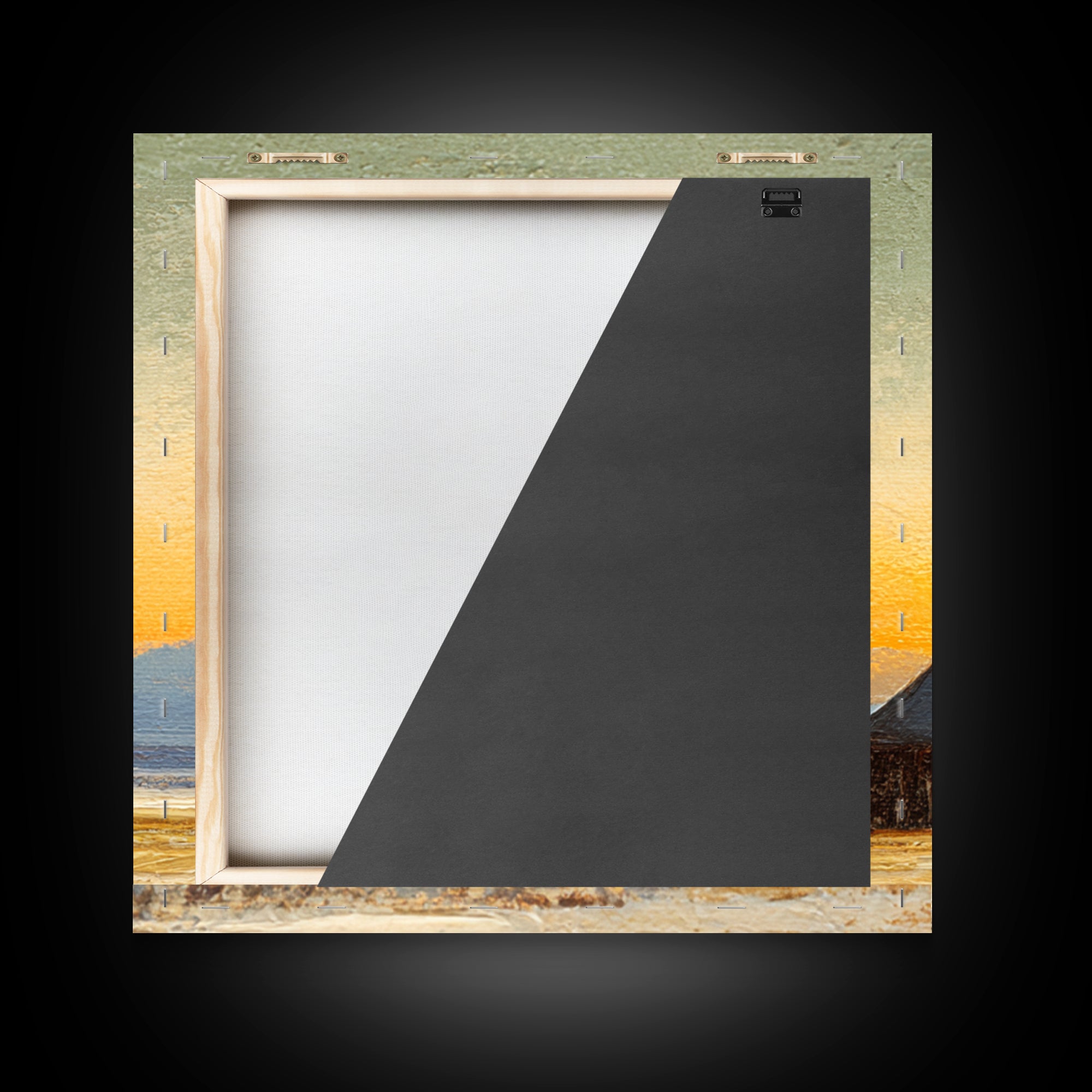 Rustic Barn Silhouette Canvas Print, Country Art, Digital Wall Art, Farmhouse Decor, Abstract Art, Country, Floral Wall Art, COU-1x1-3