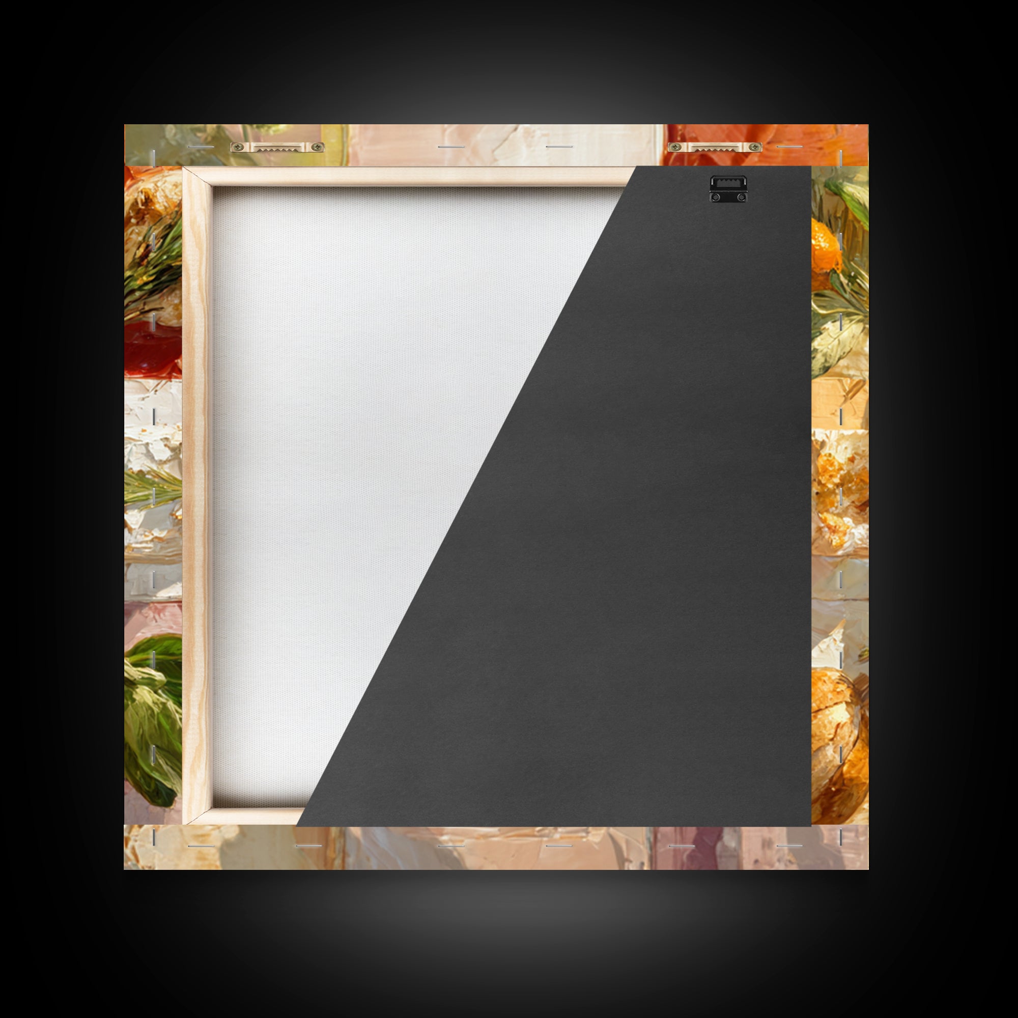 Sunlit Pastry and Coffee Arrangement Framed Canvas Print, Coffee Shop Art, Modern Decor, Cafe Decor, Fine Art, Cafe, Wall Decor, CSA-1x1-67