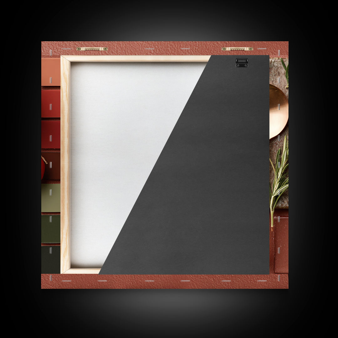 Moody Dark Roast Still Life Framed Canvas Print, Coffee Shop Art, Fine Art Print, Cafe Decor, Fine Art, Cafe, Printable, CSA-1x1-80