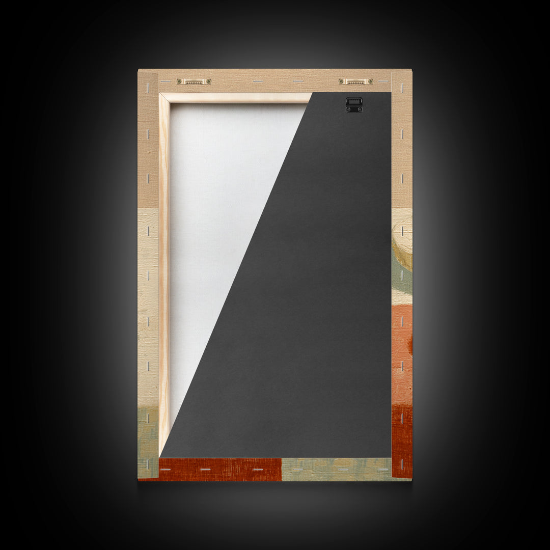 Minimal Line Art of a Cup and Framed Canvas Print, Coffee Shop Art, Kitchen Decor, Cafe Decor, Abstract Art, Cafe, CSA-2x3-74