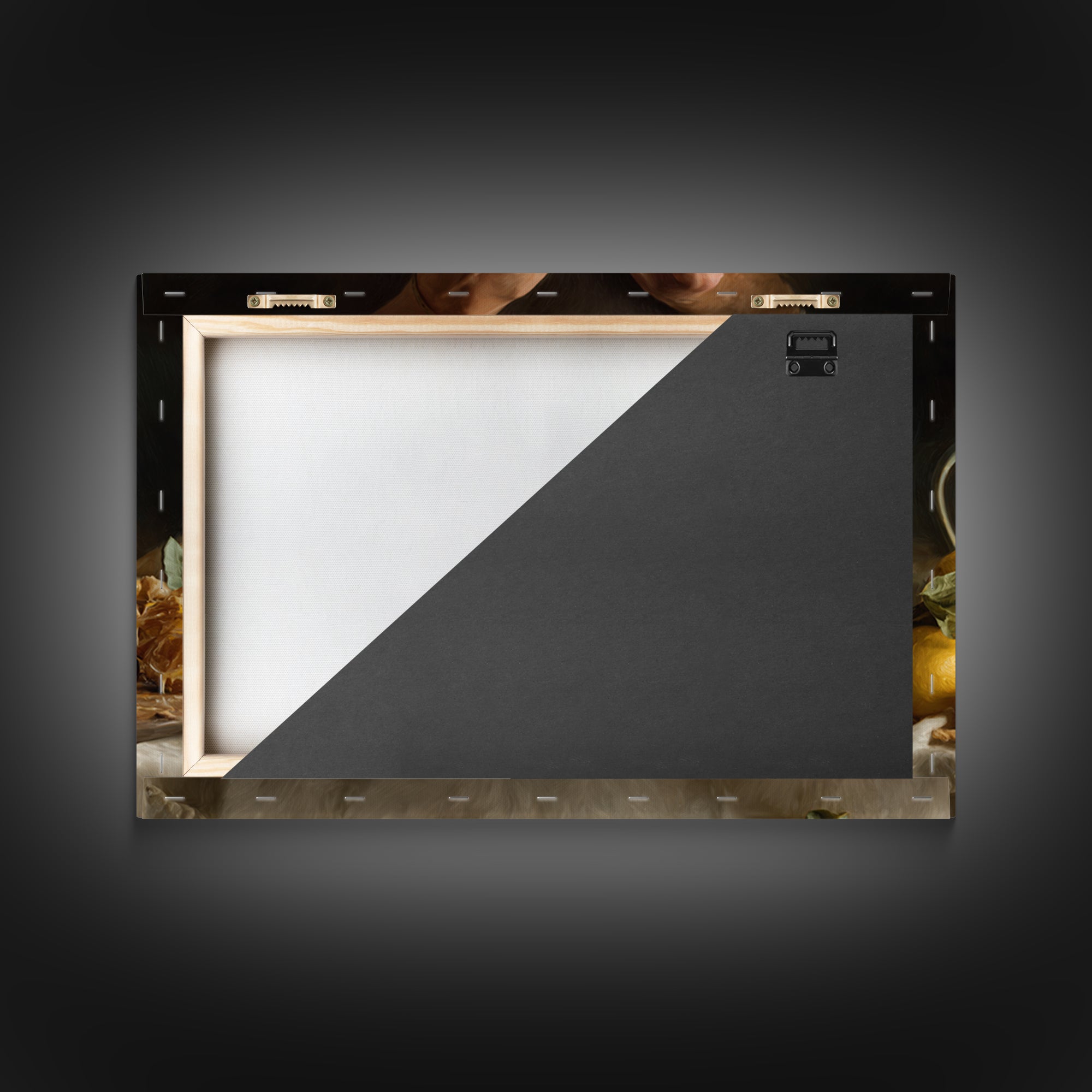 Barista Hands Pouring Milk into Espresso Framed Canvas Print, Coffee Shop Art, Minimalist Wall Art, Cafe Decor, Abstract Art, CSA-3x2-25