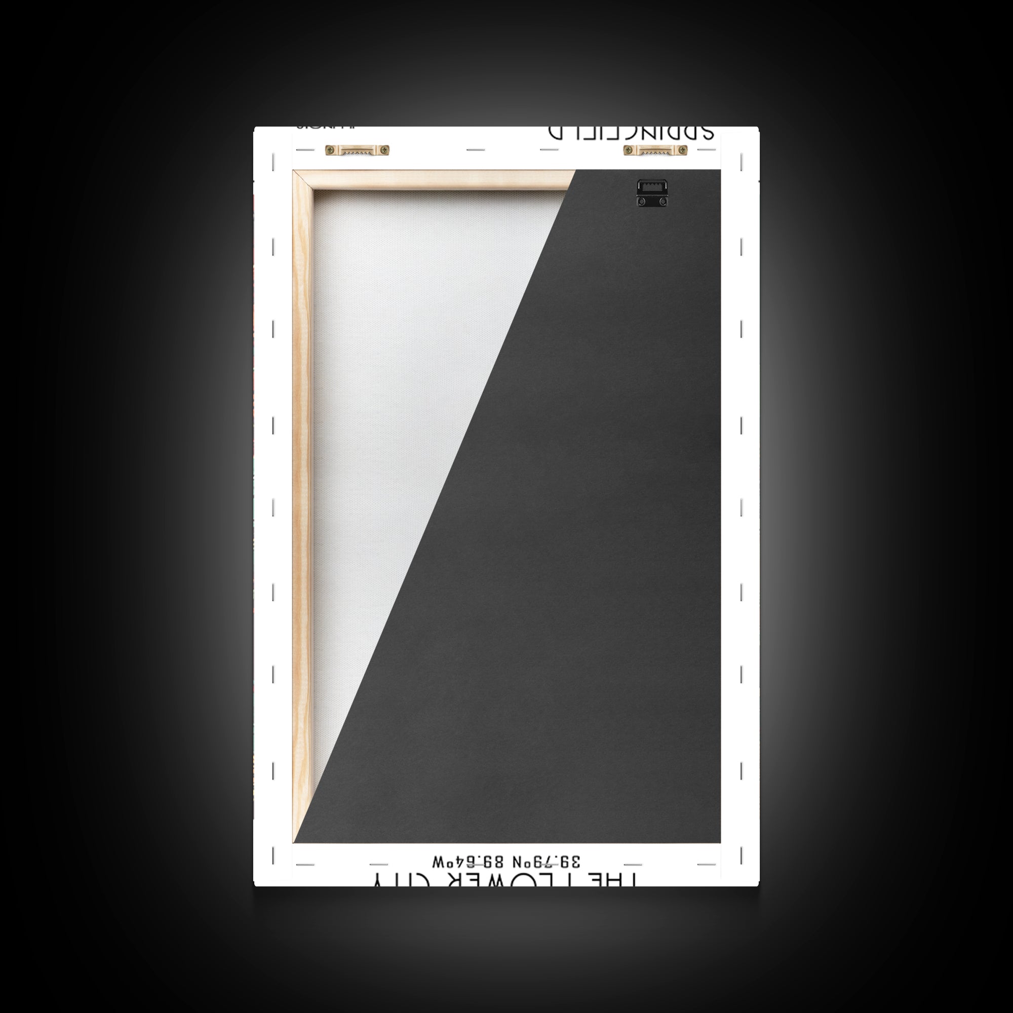 Springfield Travel Poster, Canvas Print, City Travel Poster, Vintage City Poster, Wanderlust Gift, Vintage Travel Art, Travel Prints
