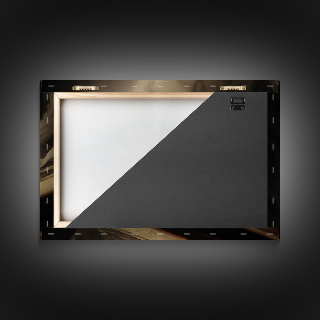 The Haunted Porcelain Doll, Dark Symbolist Art, Landscape Wall Art, Dark Fantasy Wall Art, Framed Canvas Print, Halloween Wall Art