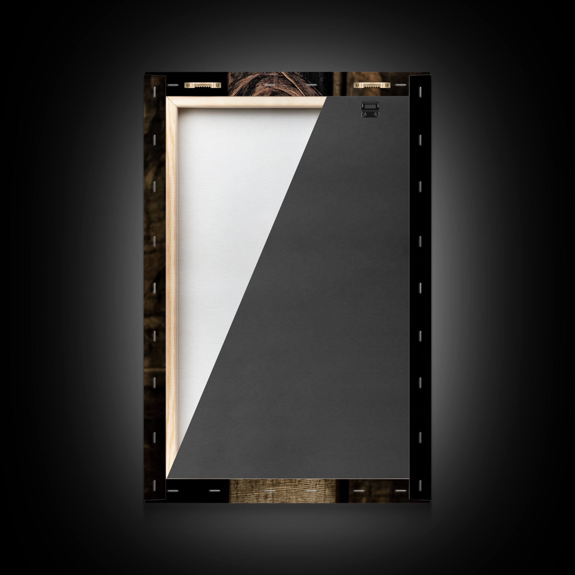 The Shadow Person, Danse Macabre Art, Vertical Wall Art, Gothic Horror Wall Art, Framed Canvas Print, Halloween Wall Art