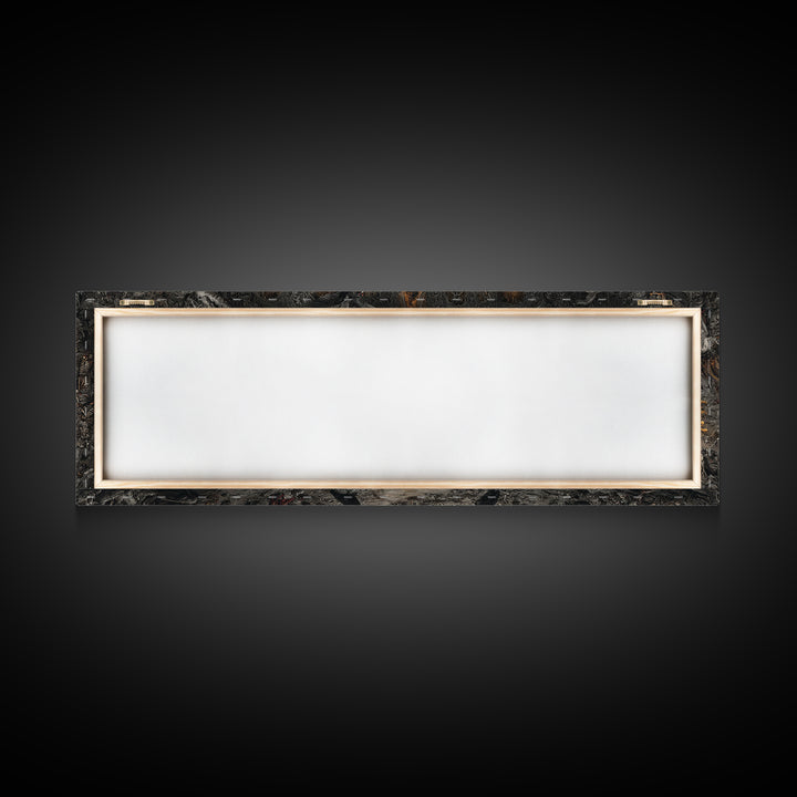 The Velvet Moth Witch, Medieval Grotesque Art, Extra Wide Wall Art, Dark Halloween Decor, Canvas Print, Halloween Wall Art