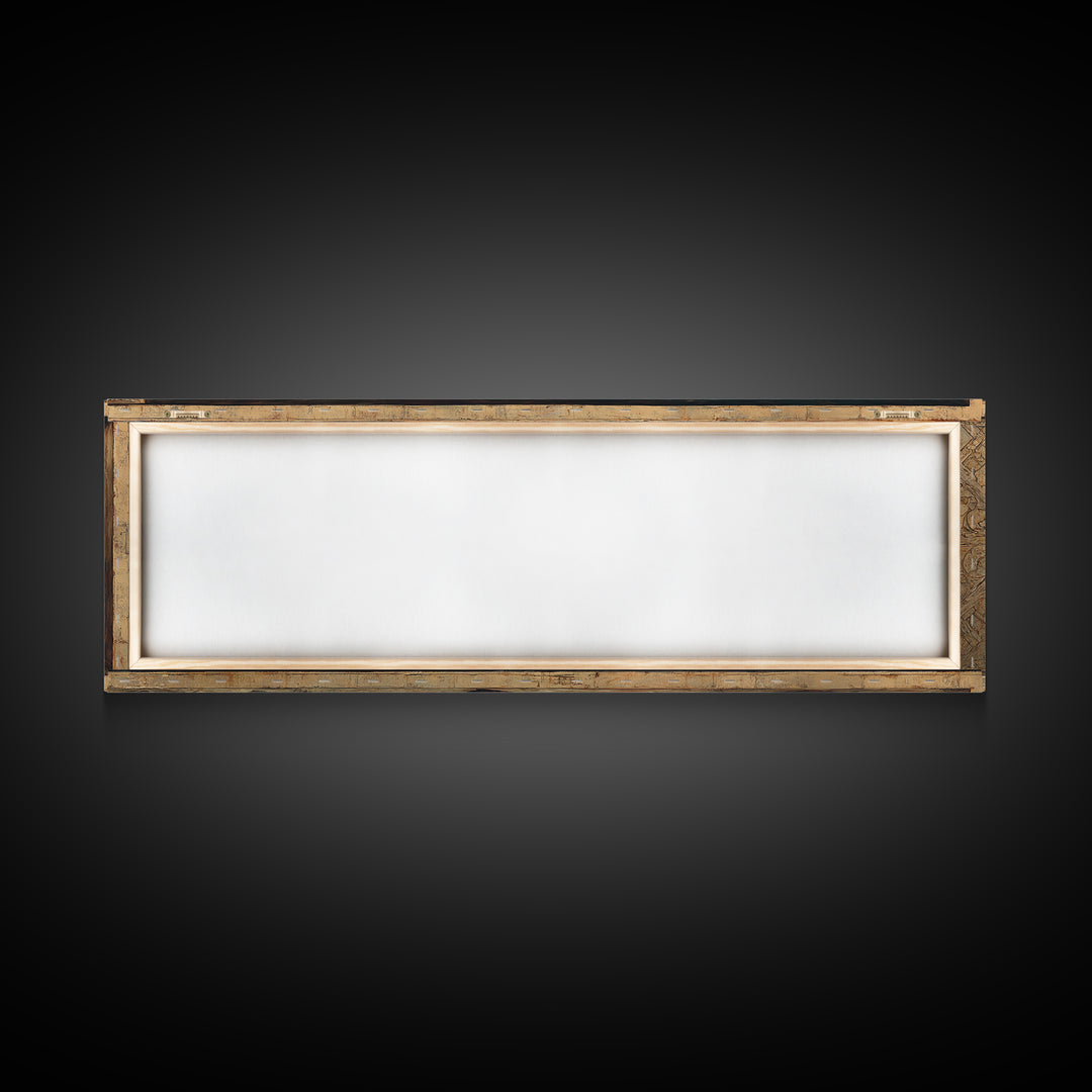 The Coffin Sleeper, Dark Renaissance Art, Extra Wide Wall Art, Gothic Horror Wall Art, Framed Canvas Print, Halloween Wall Art