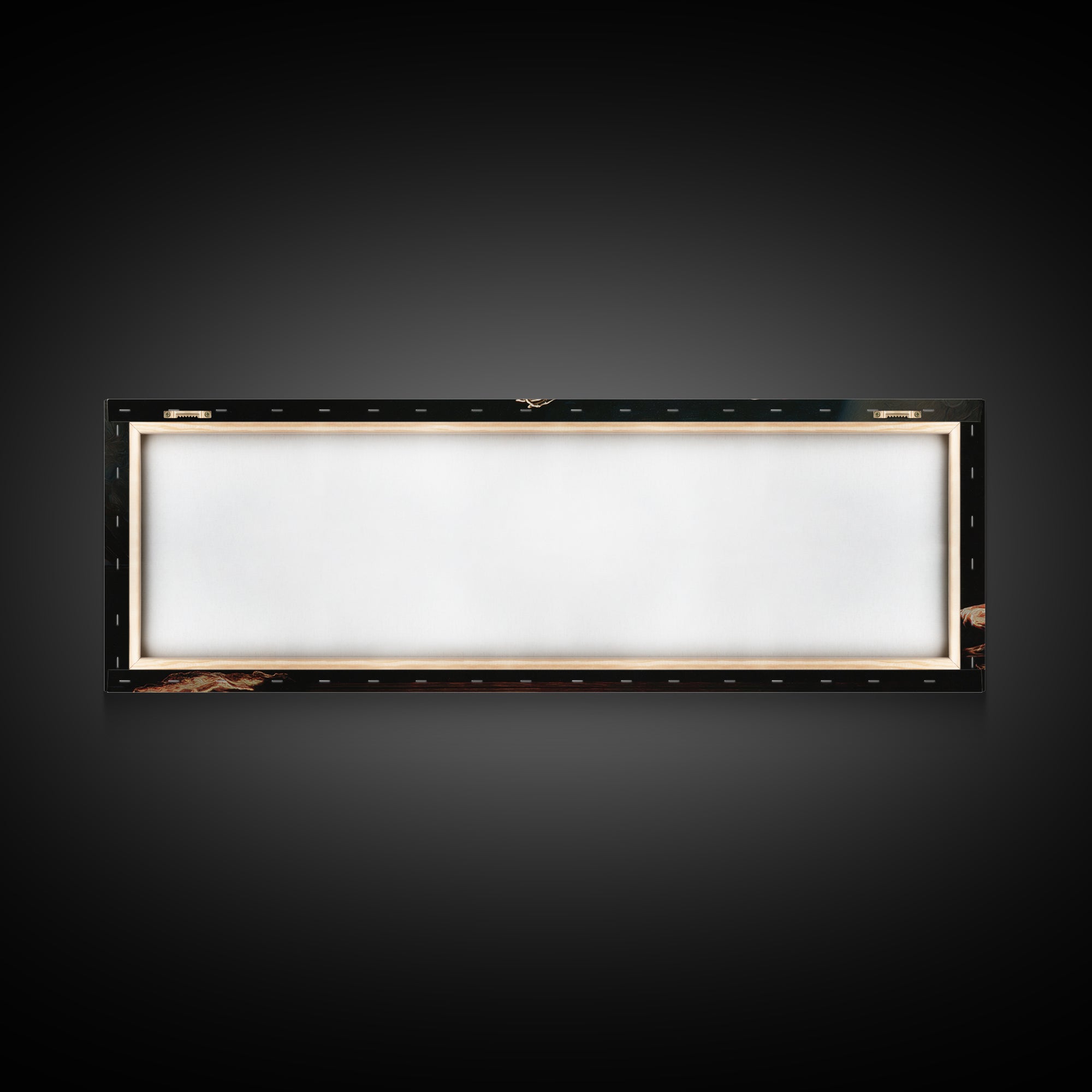 The Coffin Sleeper, Danse Macabre Art, Extra Wide Wall Art, Dark Fantasy Wall Art, Framed Canvas Print, Dark Fantasy Art