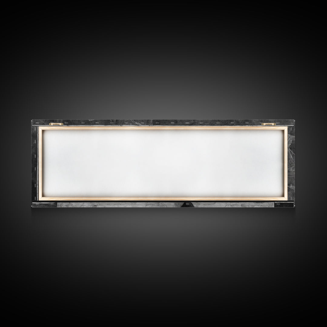 The Coffin Sleeper, Dark Symbolist Art, Extra Wide Wall Art, Gothic Horror Wall Art, Canvas Print, Halloween Wall Art