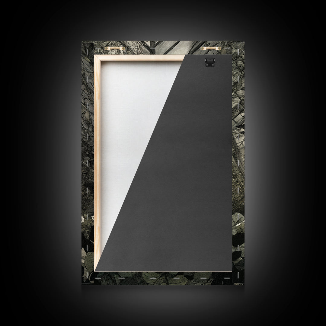 The Cemetery Greenhouse, Victorian Macabre Art, Vertical Wall Art, Dark Halloween Decor, Canvas Print, Halloween Wall Art