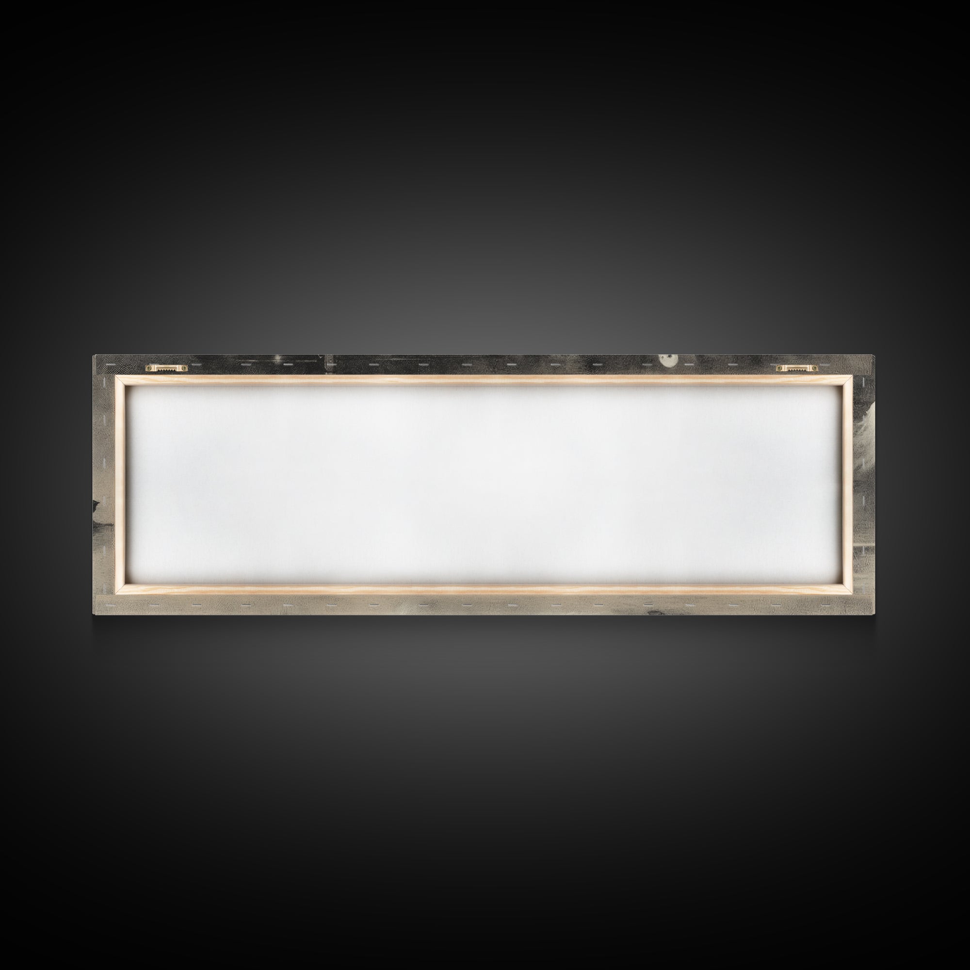 The Ghost Train Arrival, Symbolist Dream Art, Extra Wide Wall Art, Dark Halloween Decor, Canvas Print, Halloween Wall Art