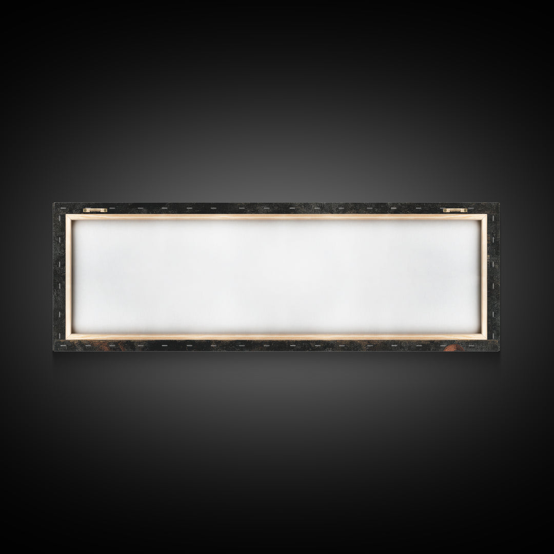 The Coffin Key, Dark Romantic Horror Art, Extra Wide Wall Art, Gothic Horror Wall Art, Framed Canvas Print, Halloween Wall Art