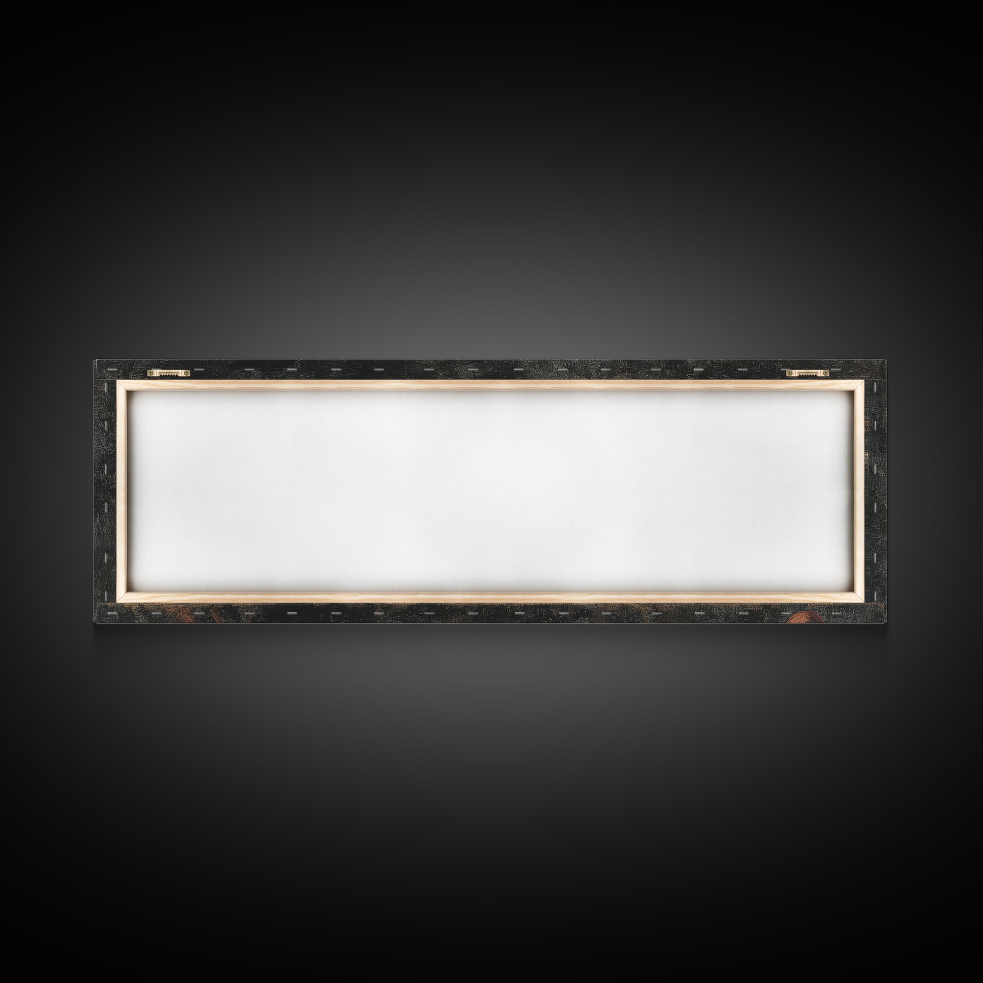 The Coffin Key, Dark Romantic Horror Art, Extra Wide Wall Art, Gothic Horror Wall Art, Framed Canvas Print, Halloween Wall Art