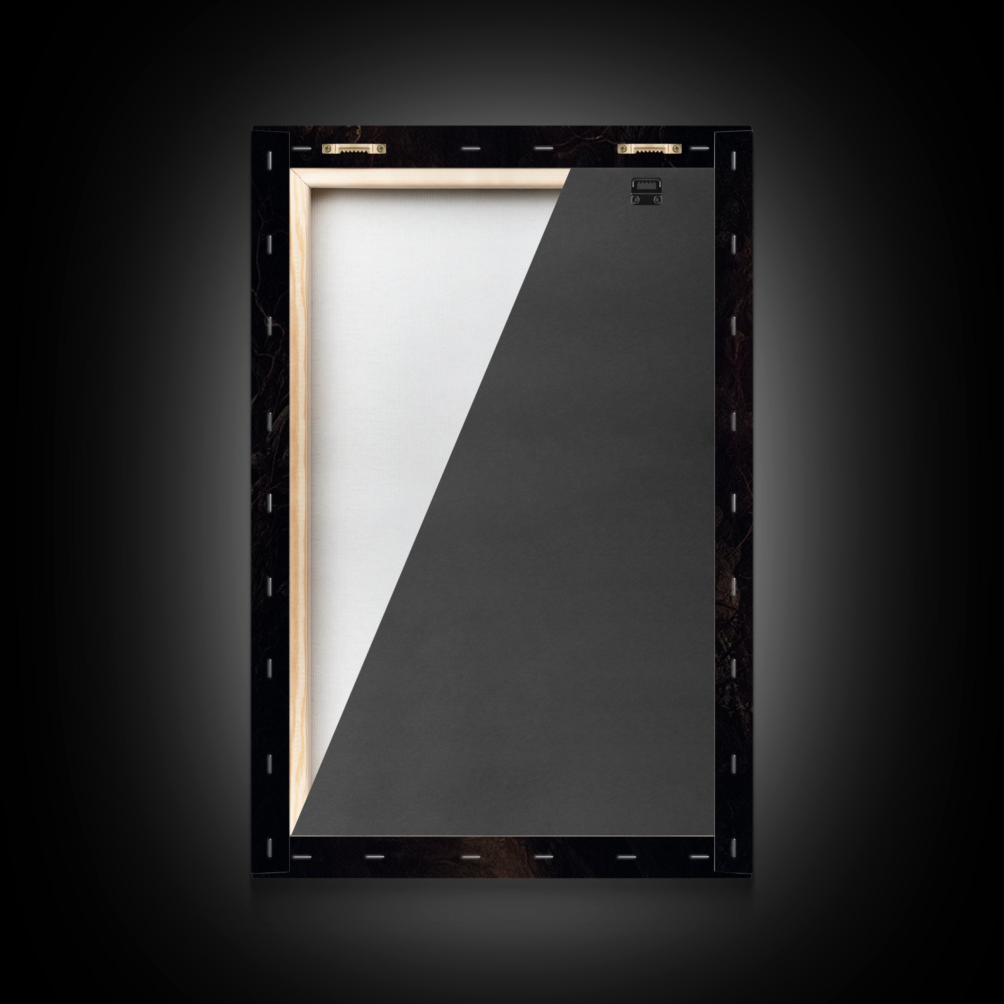 The Witch'S Broom, Gothic Nightmare Art, Vertical Wall Art, Dark Halloween Decor, Canvas Print, Halloween Wall Art, Statement Wall Art