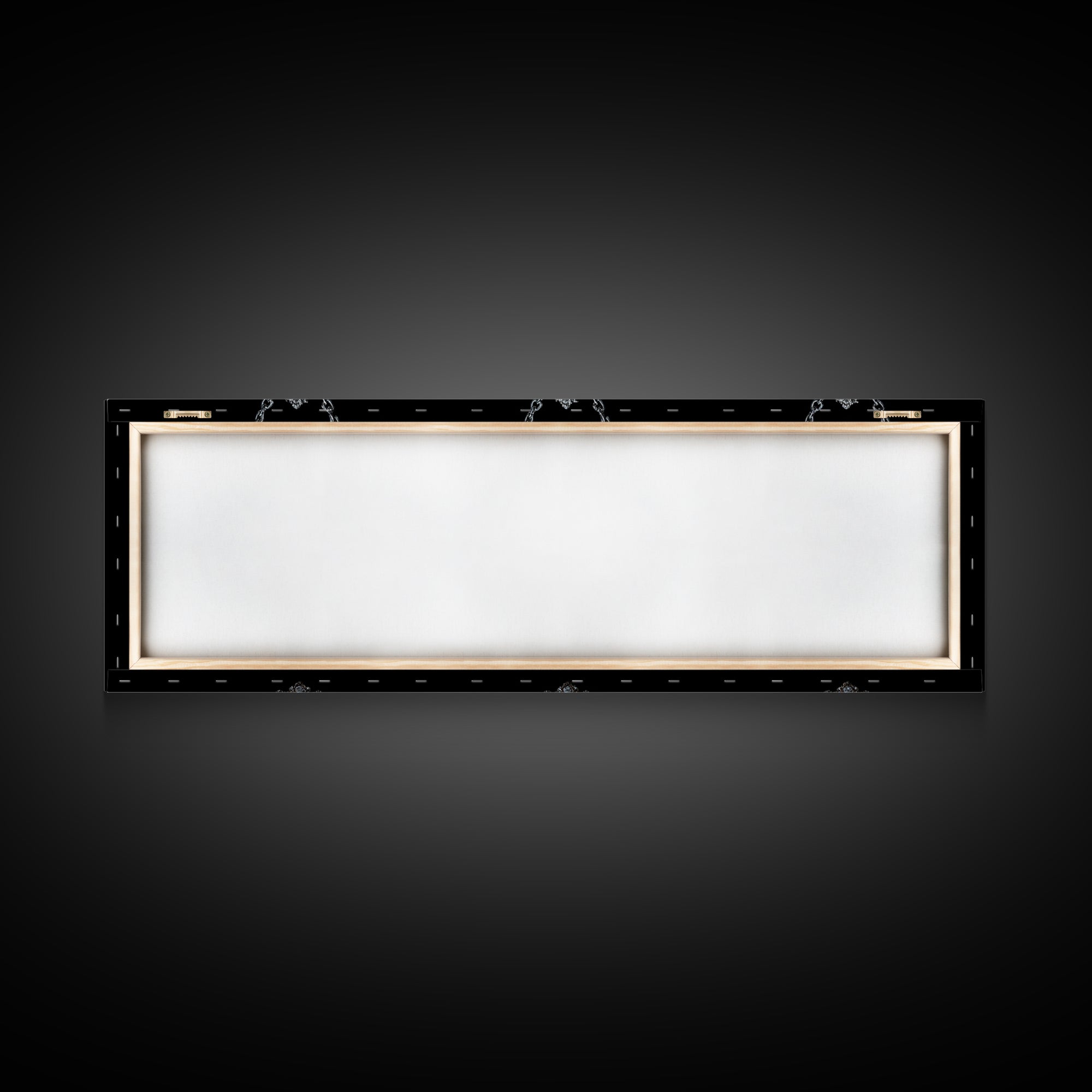 The Moonstone Amulet, Ornate Symbolist Art, Extra Wide Wall Art, Dark Halloween Decor, Canvas Print, Halloween Wall Art