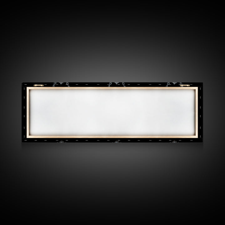 The Moonstone Amulet, Ornate Symbolist Art, Extra Wide Wall Art, Dark Halloween Decor, Canvas Print, Halloween Wall Art