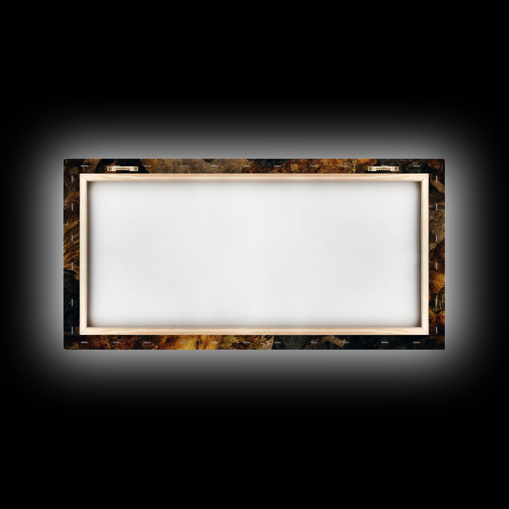 Occult Harvest Festival, Dark Symbolist Art, Wide Panoramic Art, Gothic Horror Wall Art, Canvas Print, Halloween Wall Art
