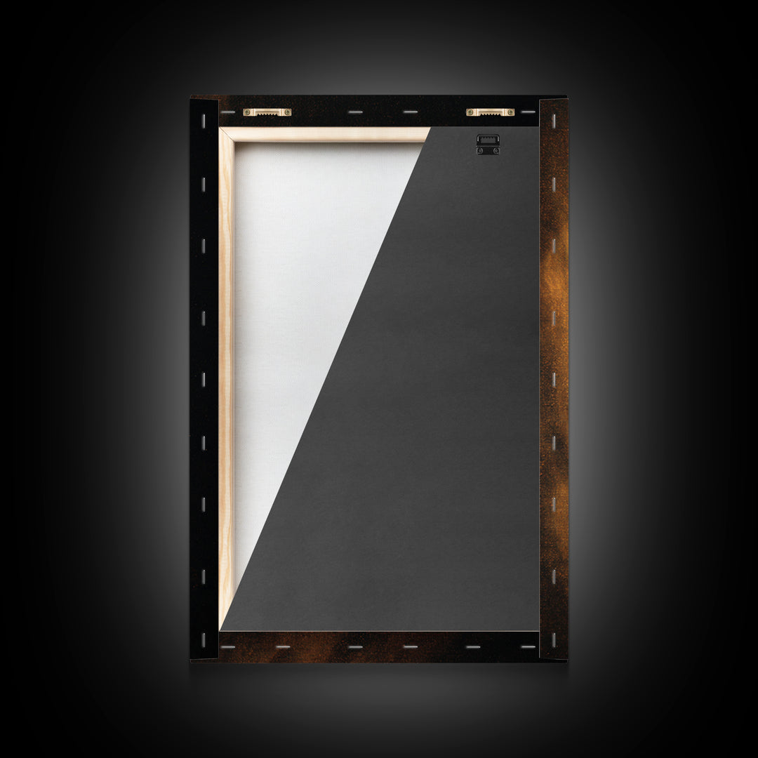 The Dream Eater, Dark Romantic Horror Art, Vertical Wall Art, Dark Fantasy Wall Art, Framed Canvas Print, Halloween Wall Art