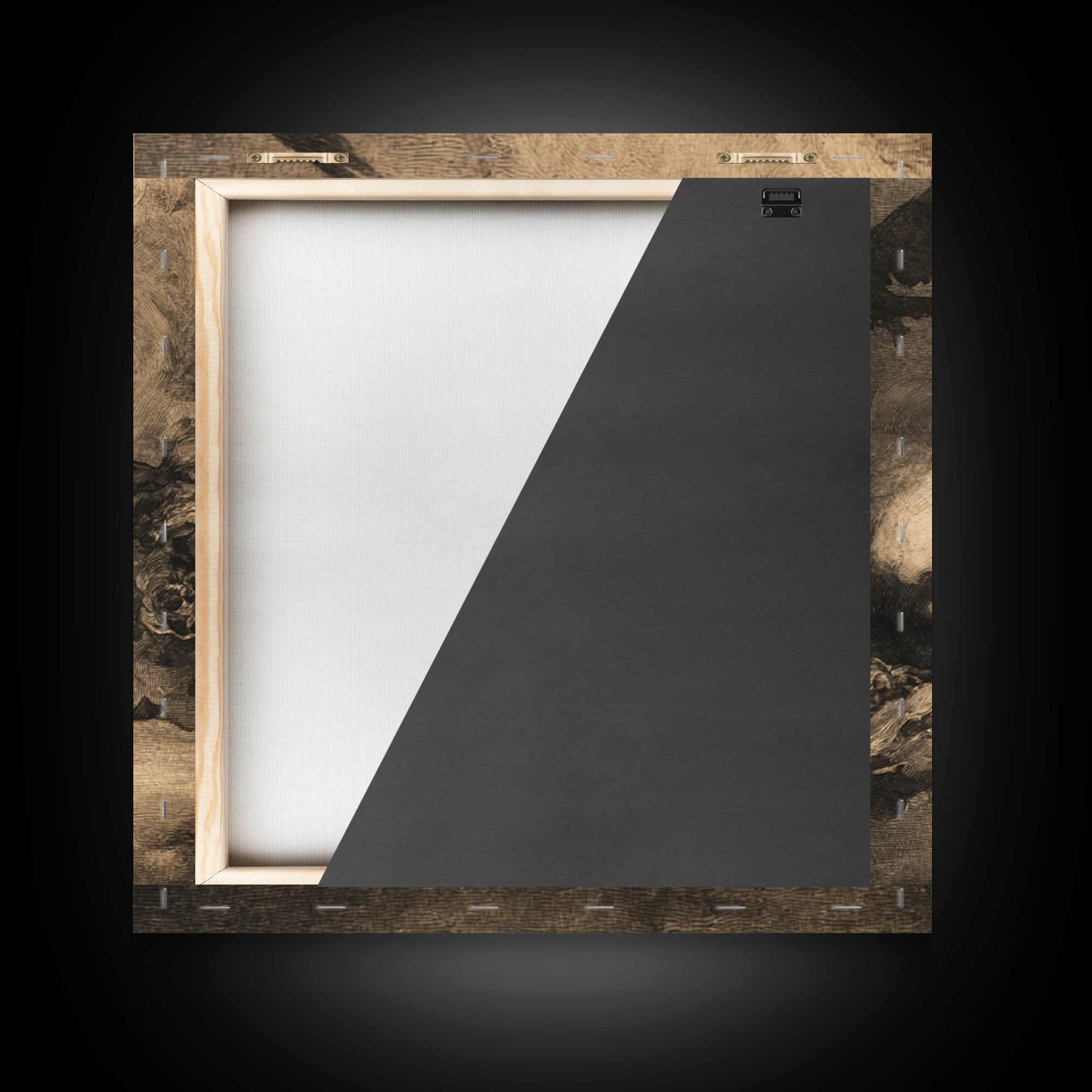 The Dream Eater, Symbolist Dream Art, Square Wall Art, Macabre Wall Art, Canvas Print, Halloween Wall Art, Statement Wall Art