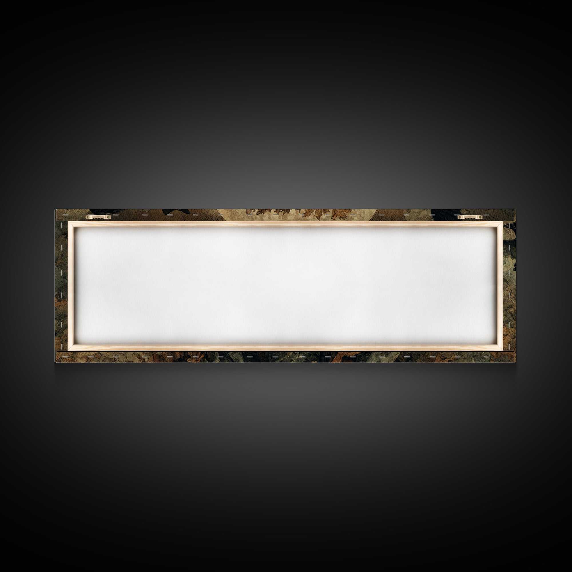 The Personification Of October, Surreal Apocalyptic Art, Extra Wide Wall Art, Gothic Horror Wall Art, Canvas Print