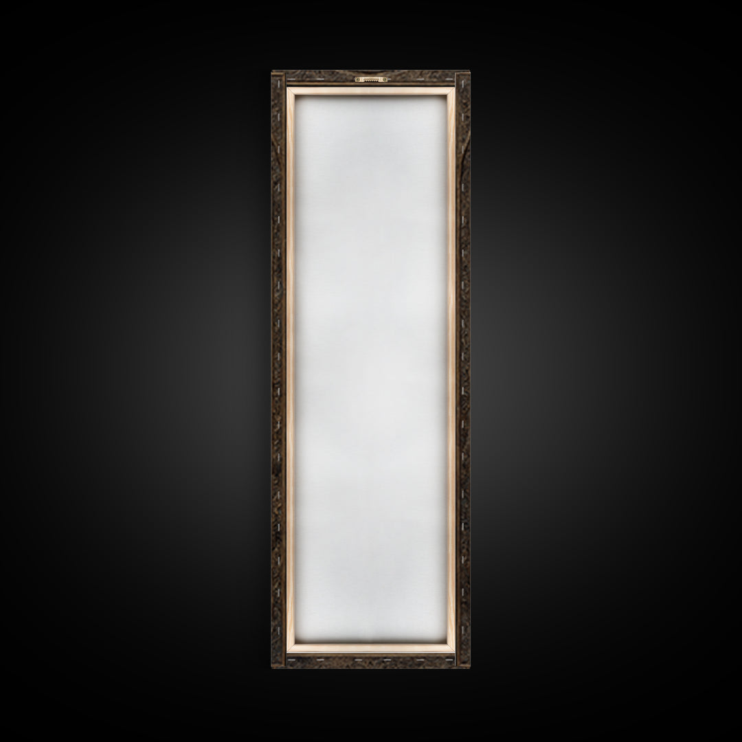 The Mirror Spirit, Tall Narrow Wall Art, Dark Fantasy Wall Art, Canvas Print, Halloween Wall Decor, Gothic Home Decor, Spooky Wall Decor
