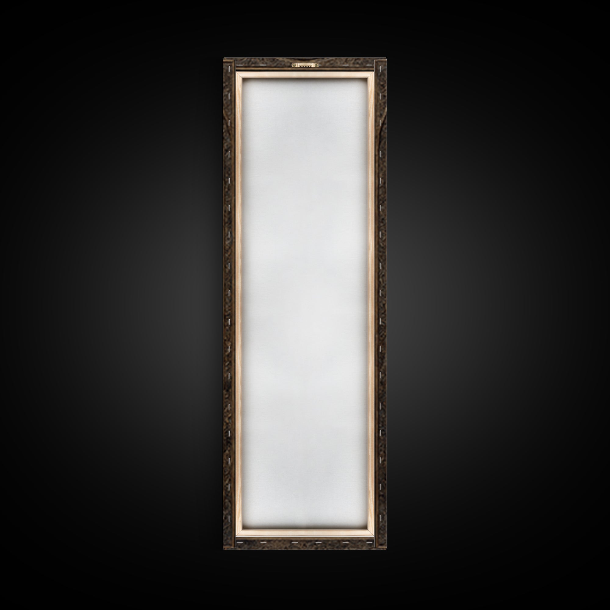 The Mirror Spirit, Tall Narrow Wall Art, Dark Fantasy Wall Art, Canvas Print, Halloween Wall Decor, Gothic Home Decor, Spooky Wall Decor