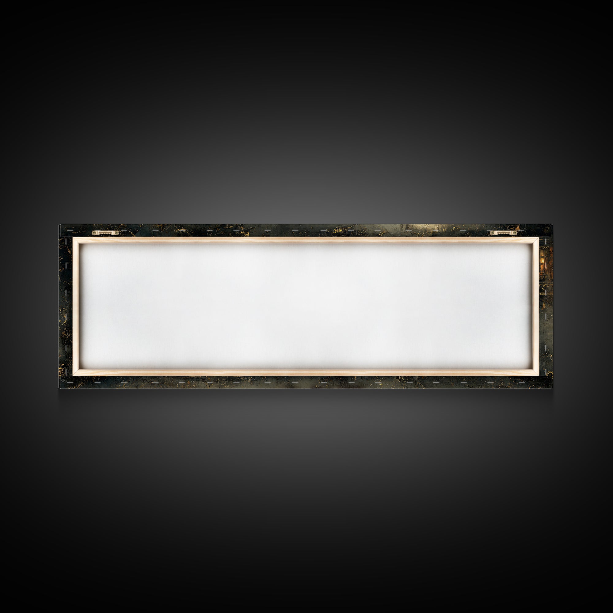 The Coffin Sleeper, Extra Wide Wall Art, Gothic Horror Wall Art, Framed Canvas Print, Halloween Wall Decor, Gothic Home Decor