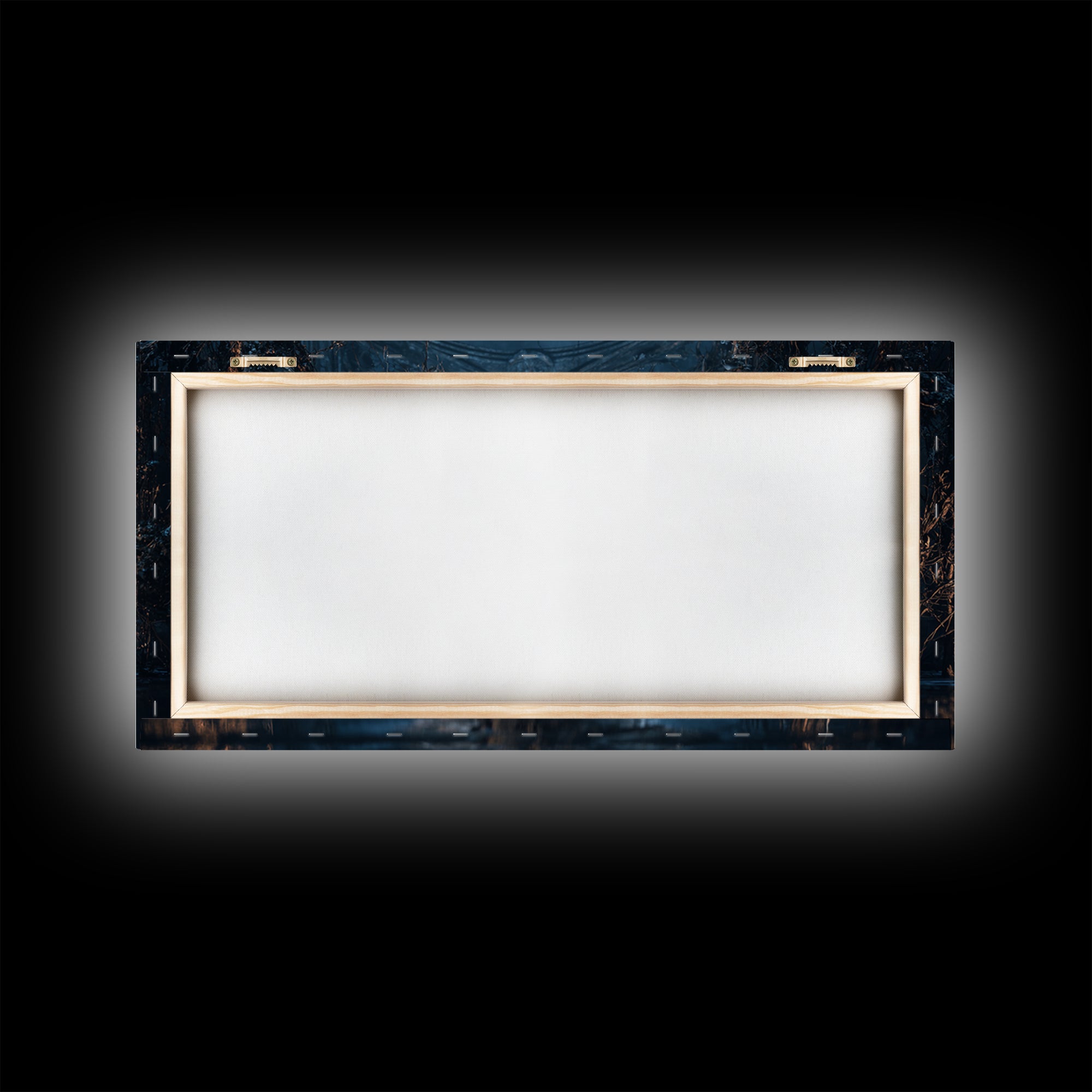The Lake Phantom, Wide Panoramic Art, Dark Fantasy Wall Art, Canvas Print, Halloween Wall Decor, Gothic Home Decor, Collectible Wall Decor