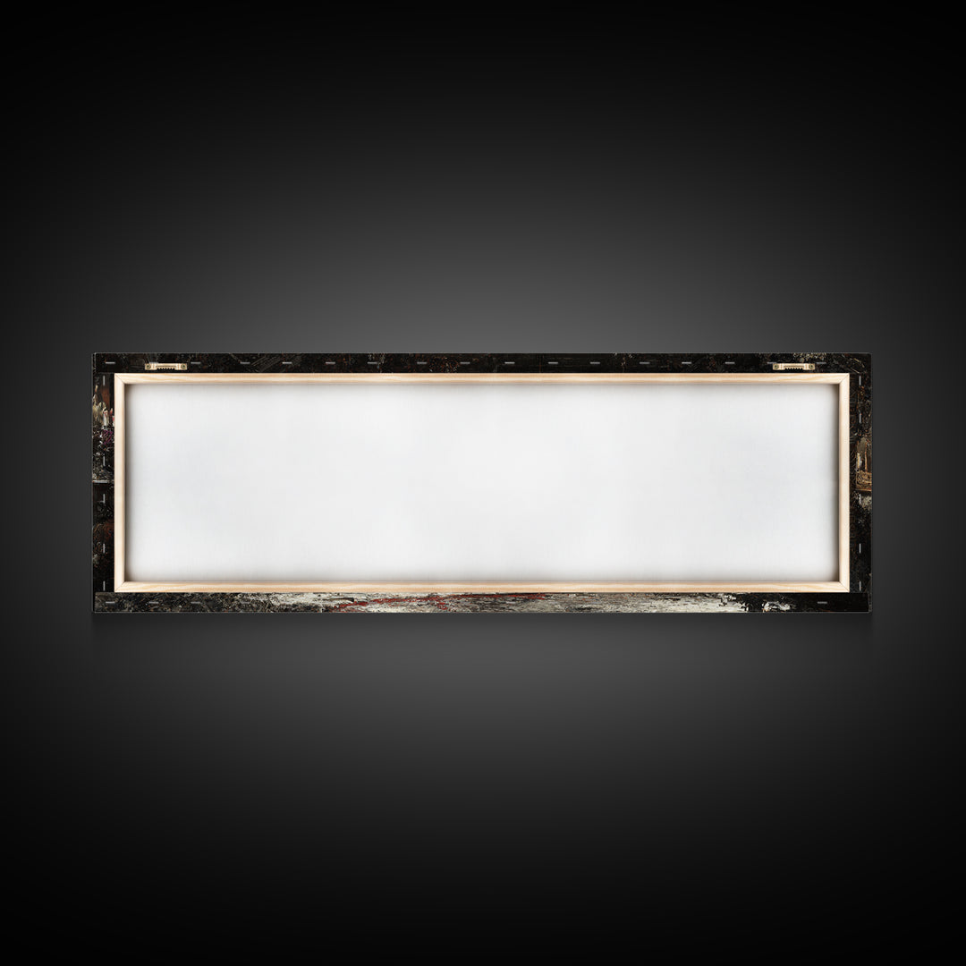 The Coffin Key, Extra Wide Wall Art, Dark Fantasy Wall Art, Canvas Print, Halloween Wall Decor, Gothic Home Decor, Spooky Wall Decor