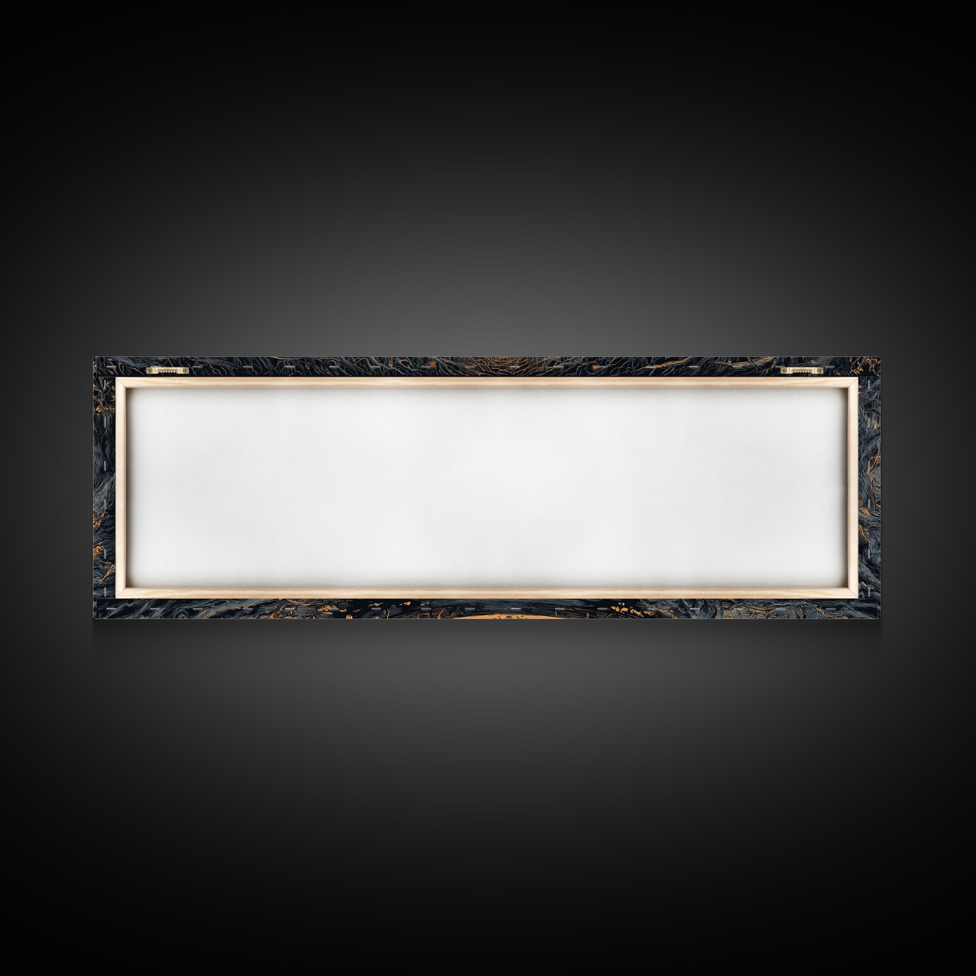 The Antique Spirit Board, Extra Wide Wall Art, Haunted Gothic Art, Framed Canvas Print, Halloween Wall Decor, Gothic Home Decor